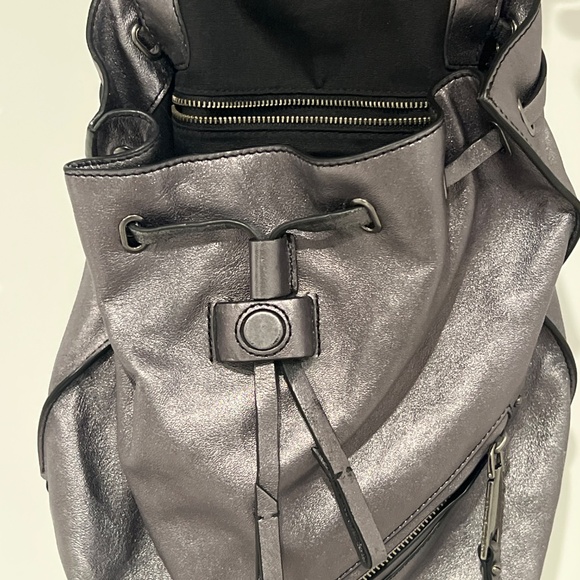 Marc Jacobs mini silver backpack - Picture 2 of 5